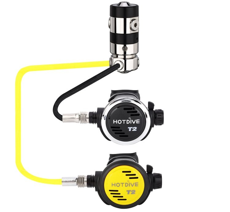 منظم تنفس HOTDIVE ST2 + T2 / T2 OCTO SET